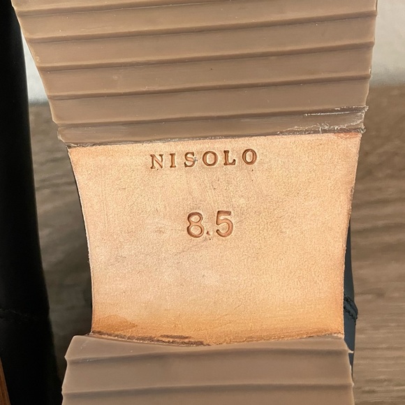 NEW Nisolo Black Chelsea Boots, Size 8.5 - Picture 8 of 11